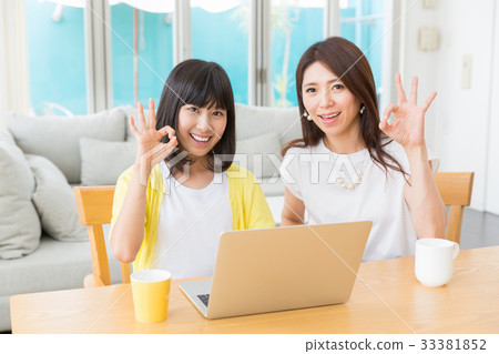 Parent-daughter and PC Parent-daughter and PC 33381852
