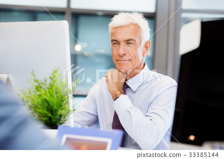 Another office day in front of computer 33385144