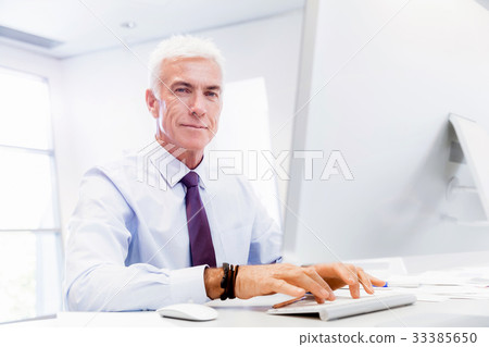 Another office day in front of computer 33385650