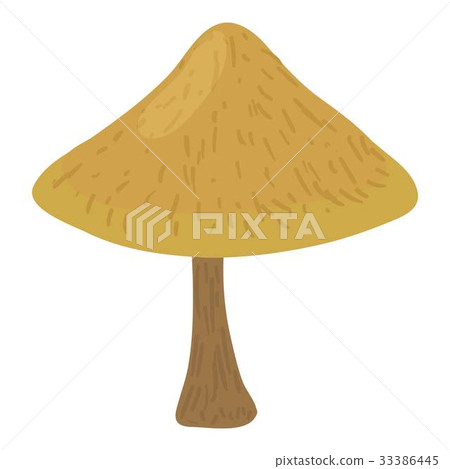 Boletus badius icon, cartoon style 33386445