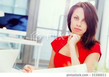 Modern successful business woman Modern successful business woman 33388811
