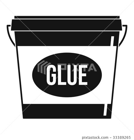 Glue icon, simple style Glue icon, simple style 33389265