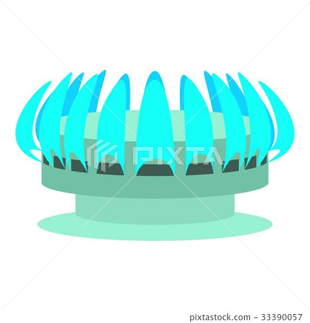 Turbine icon, cartoon style Turbine icon, cartoon style 33390057
