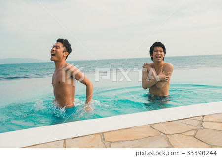 pool, pools, male 33390244