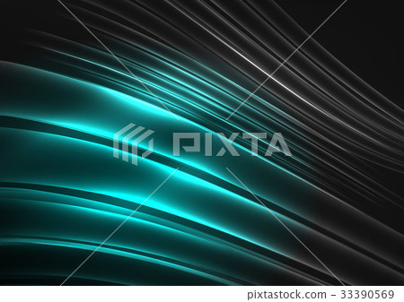 Glowing futuristic lines 33390569
