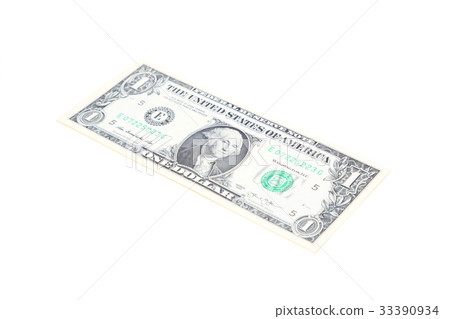 1 dollar bill 1 dollar bill 33390934