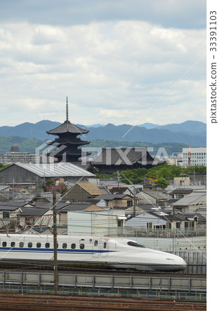 N700系列和五層塔 N700系列和五層塔 33391103