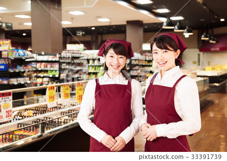 超市超市職員工作人員 33391739