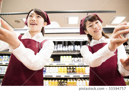 超市超市職員工作人員 33394757