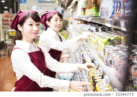 超市超市職員工作人員 33394773