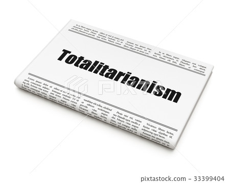 Political concept: newspaper headline 33399404