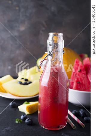 fruit smoothies melon watermelon 33400143