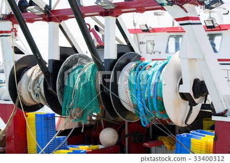 Back of a fishing boat Back of a fishing boat 33400312