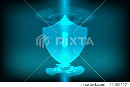 abstract network security technology background 33400737