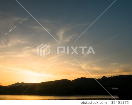 A lake 33401375