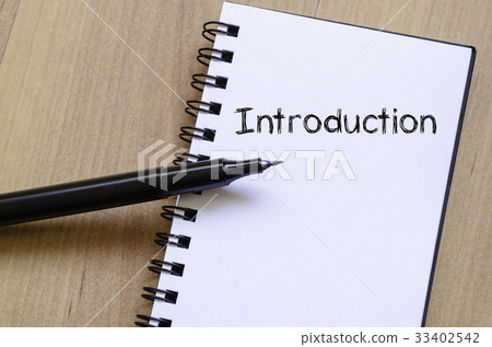Introduction concept on notebook Introduction concept on notebook 33402542