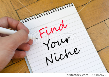 Find your niche concept on notebook Find your niche concept on notebook 33402672