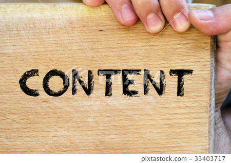 Content text concept Content text concept 33403717