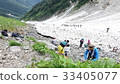 Snowy mountain climbing 33405077