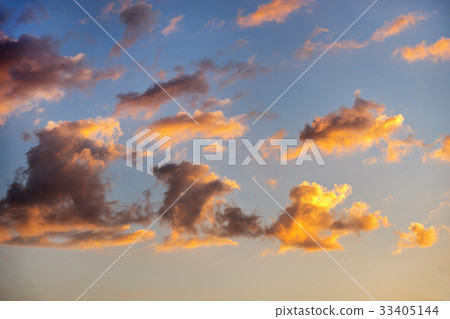 sunset dramatic cloud sky sunset dramatic cloud sky 33405144