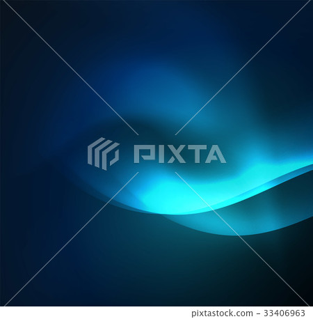 Illuminated neon waves Illuminated neon waves 33406963