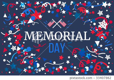 Memorial Day Banner 33407862