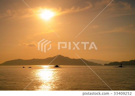 瀨戶內海日落 33409252