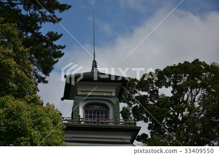 Oyama Shrine Shinmon Stained Glass Kanazawa 33409550