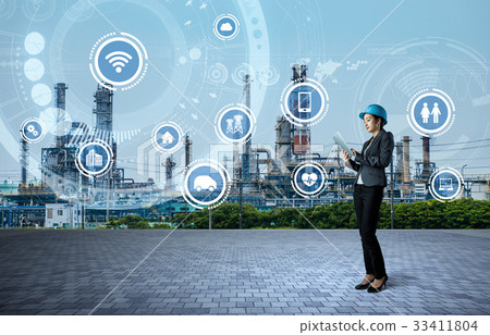 Factory and IoT 33411804