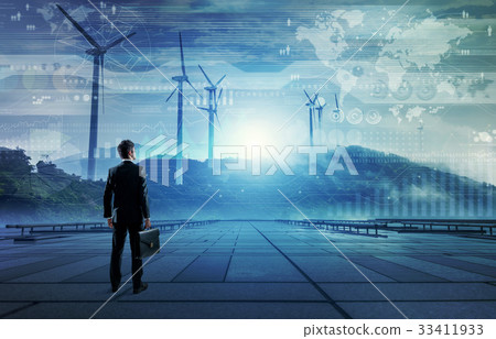 Wind-power generation  33411933