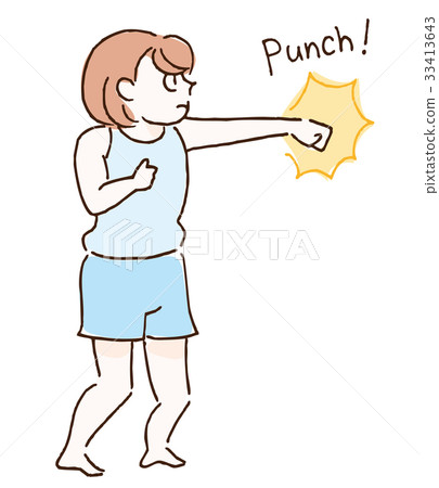 影子拳擊女人 33413643