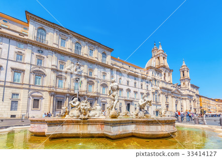 Beautiful landscape of the Rome, Italy. Beautiful landscape of the Rome, Italy. 33414127
