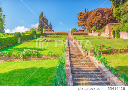 Beautiful landscape above Florence. 33414426