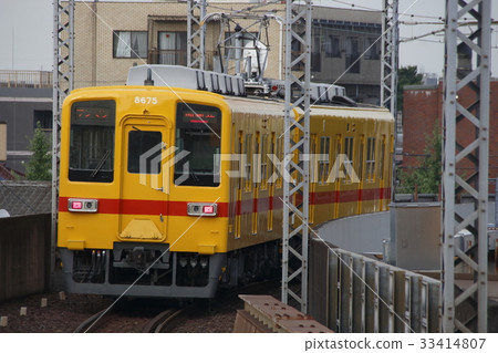 [TS] Tobu Daishi Line 8000 series train (revival livery - yellow) 33414807