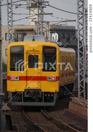 [TS] Tobu Daishi Line 8000 series train (revival livery - yellow) 33414809