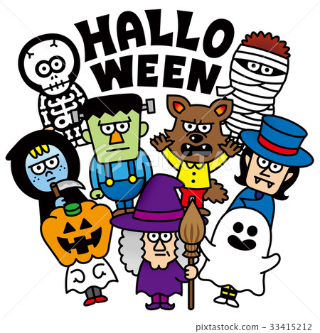 halloween, set, sets 33415212