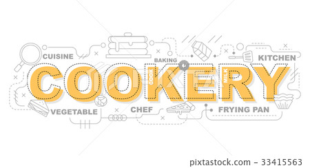 Cookery icons for education illustration Cookery icons for education illustration 33415563
