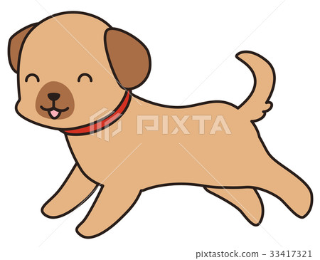 Brown dog willing to run 33417321