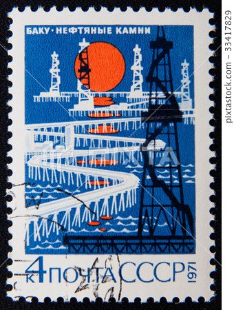 Oil Rocks, Baku. Circa 1971 Oil Rocks, Baku. Circa 1971 33417829