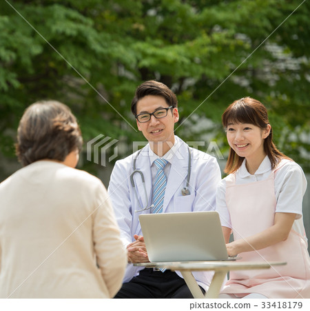 身體檢查醫生護士患者醫院 33418179