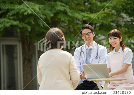 身體檢查醫生護士患者醫院 33418180