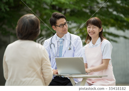 身體檢查醫生護士患者醫院 33418182