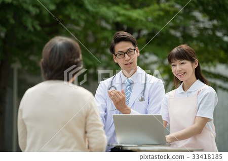 身體檢查醫生護士患者醫院 33418185