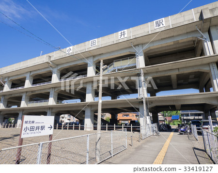 Nagoya City Nishi Ward Cityscape Johoku Line Odai Station 33419127