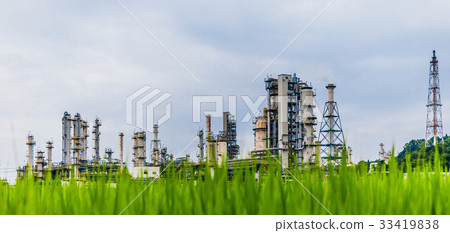 工廠和草地 33419838