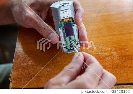 Fixing of vape device 33420303
