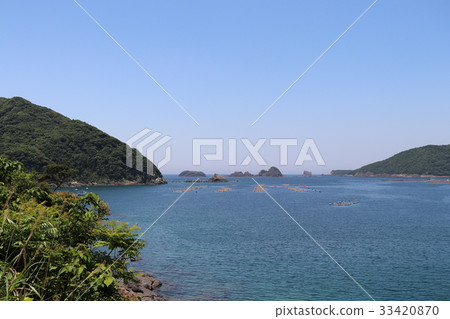 在初夏的鹿兒島的未開發的區域Botsu 33420870