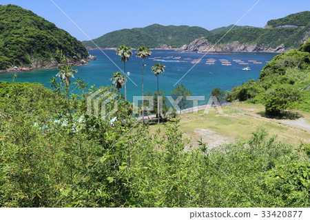 Unexplored area Botsu of Kagoshima in early summer 33420877