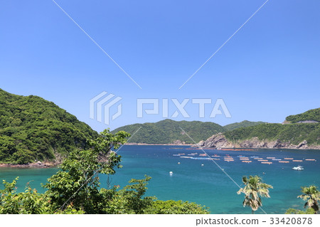 在初夏的鹿兒島的未開發的區域Botsu 在初夏的鹿兒島的未開發的區域Botsu 33420878