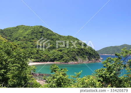 在初夏的鹿兒島的未開發的區域Botsu 33420879